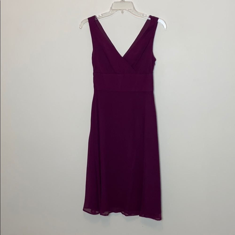 JCrew Spiced Wine Bridesmaid Dress